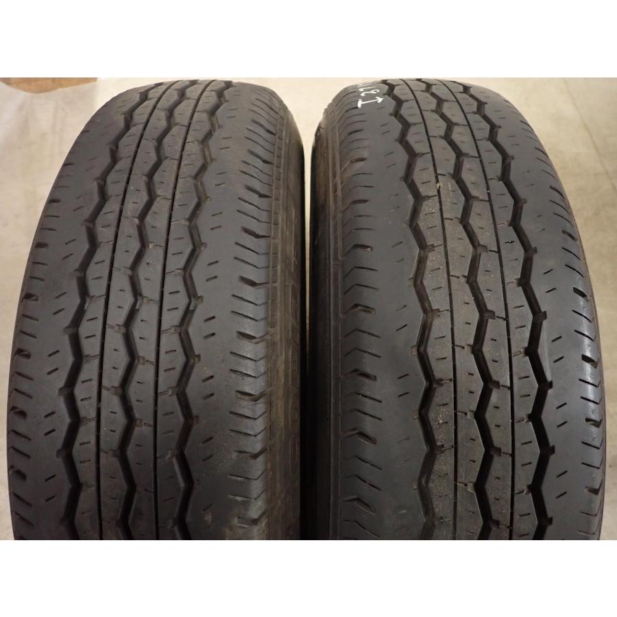 夏4本SET 会社宛 送料無料 195/80R15×6J 107/105 LT ブリヂストン ECOPIA RD-613 2025年製 トヨタ ハイエース 純正スチール 特価 NO,I3712の画像