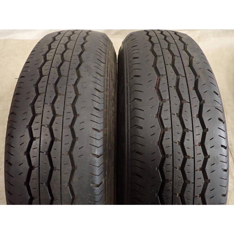夏4本SET 会社宛 送料無料 195/80R15×6J 107/105 LT ブリヂストン ECOPIA RD-613 2025年製 トヨタ ハイエース 純正スチール 特価 NO,I3712の画像
