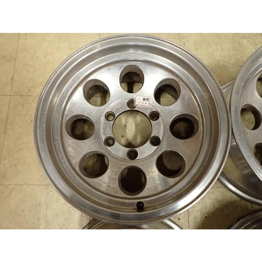 4本SET 会社宛 送料無料 16×8J ミッキートンプソン アルミ 6穴 PCD 139.7mm ±0 ハブ径110mm ランクル 4×4車各種 店頭交換OK！ NO,I3867の画像