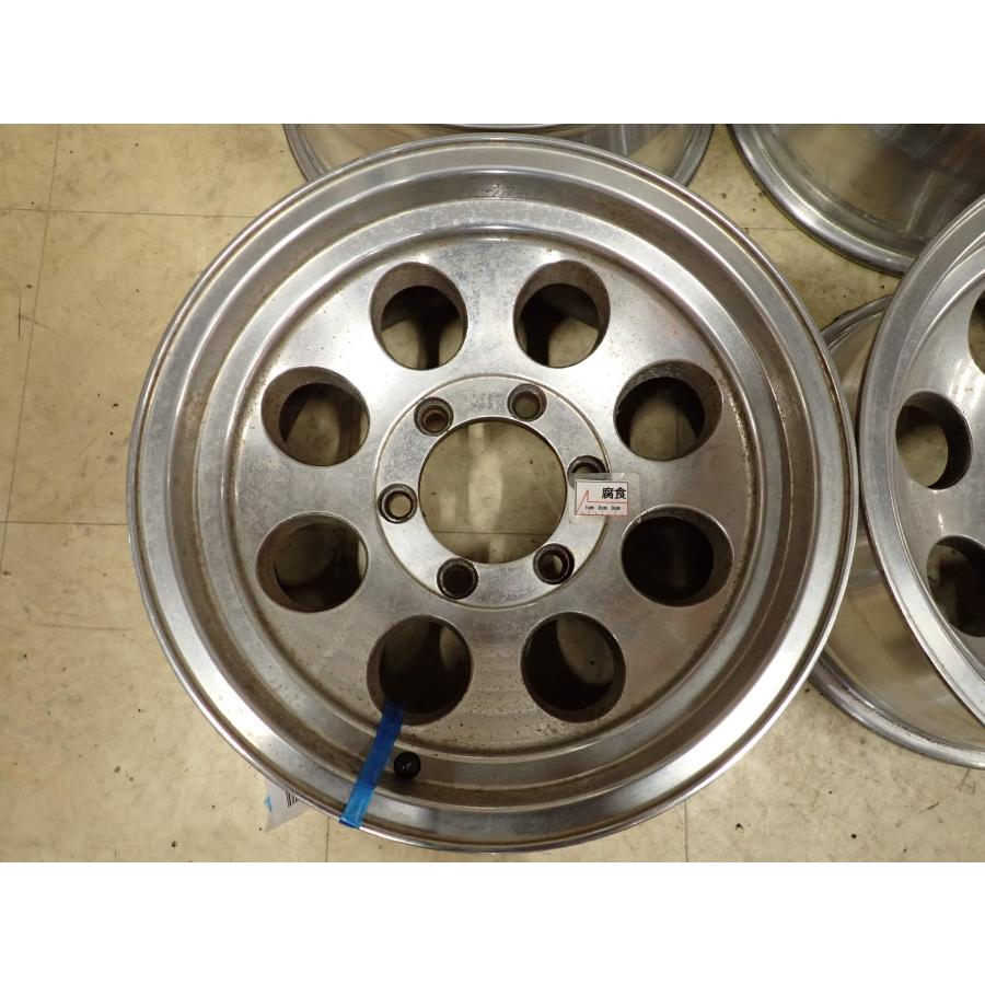4本SET 会社宛 送料無料 16×8J ミッキートンプソン アルミ 6穴 PCD 139.7mm ±0 ハブ径110mm ランクル 4×4車各種 店頭交換OK！ NO,I3867の画像