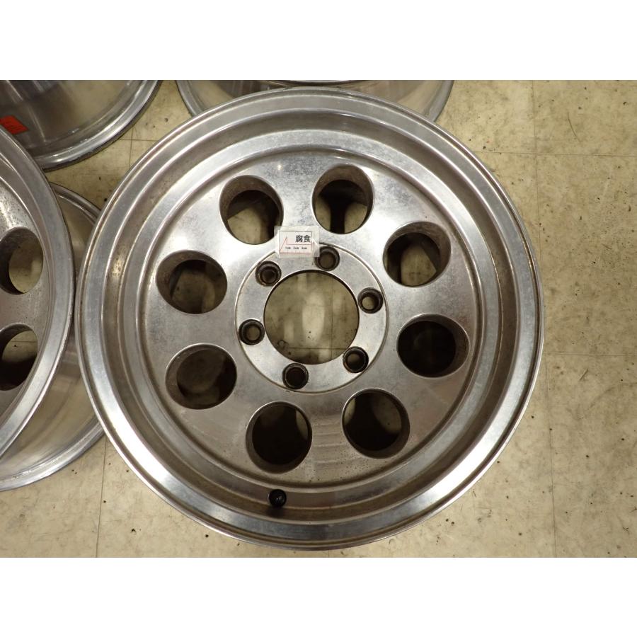 4本SET 会社宛 送料無料 16×8J ミッキートンプソン アルミ 6穴 PCD 139.7mm ±0 ハブ径110mm ランクル 4×4車各種 店頭交換OK！ NO,I3867の画像