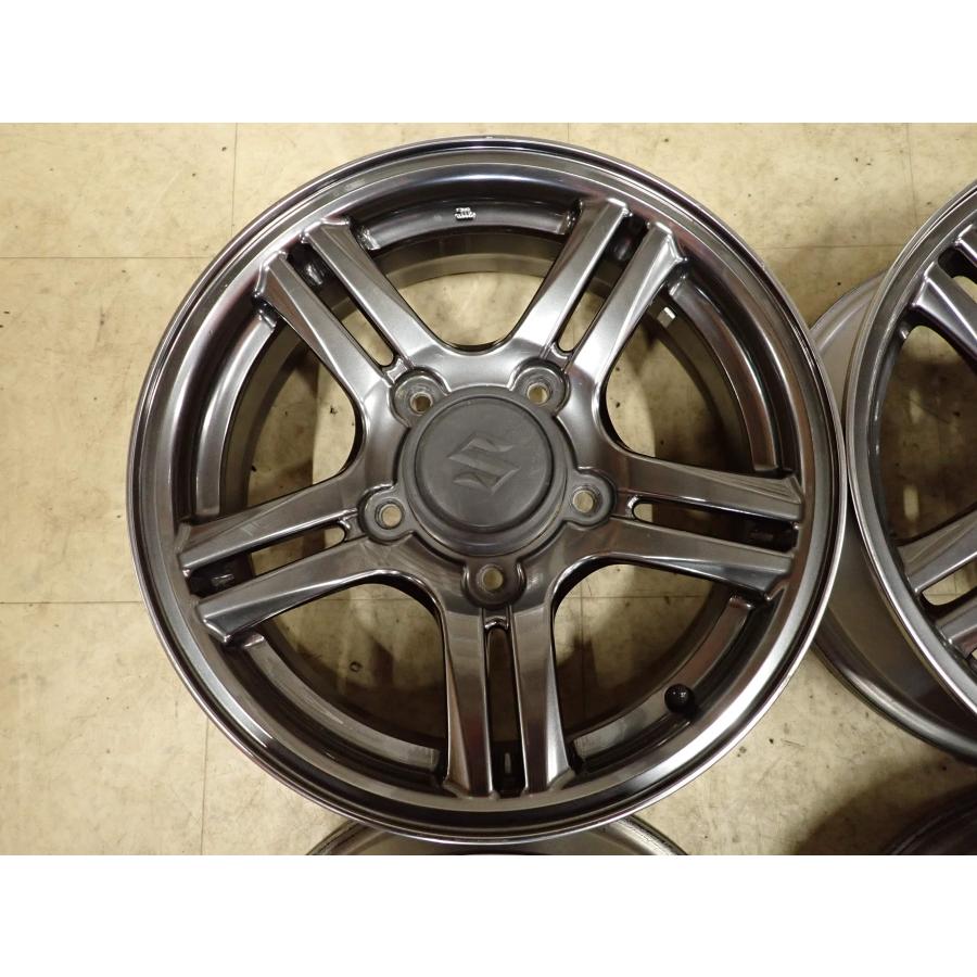 4本 会社宛送料無料 16×5.5J スズキ ジムニー JB ランドベンチャー クロスアドベンチャー 純正 アルミ 5穴 139.7 +22 ハイグロス NO,I3886の画像