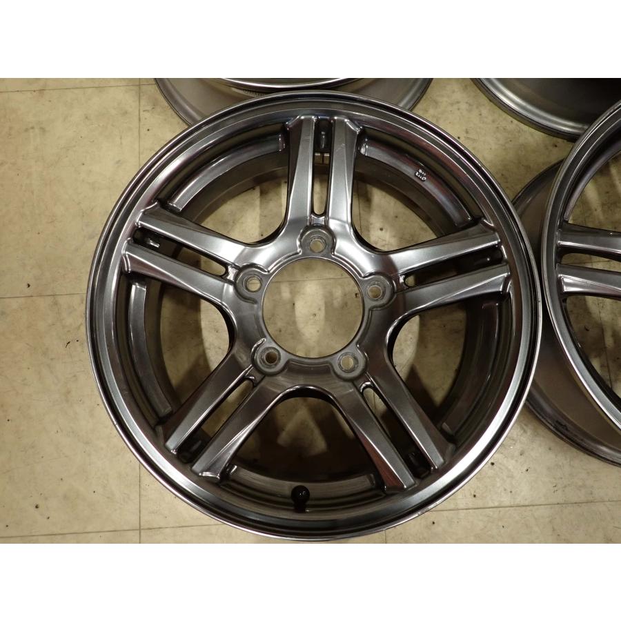 4本 会社宛送料無料 16×5.5J スズキ ジムニー JB ランドベンチャー クロスアドベンチャー 純正 アルミ 5穴 139.7 +22 ハイグロス NO,I3886の画像