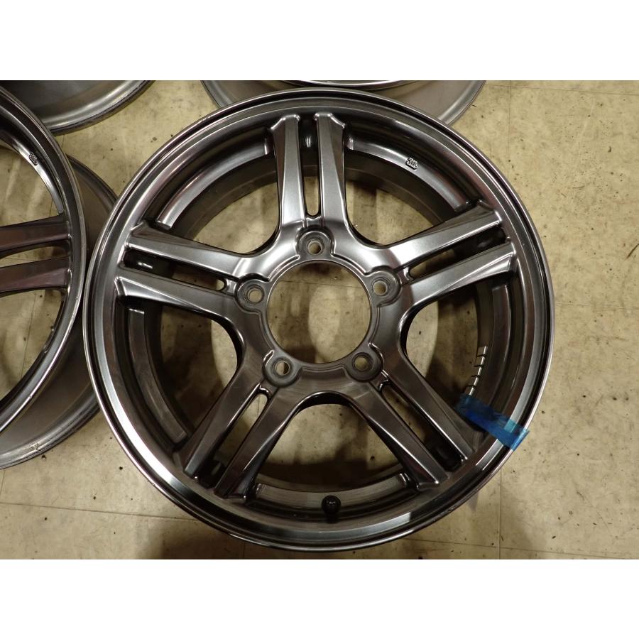 4本 会社宛送料無料 16×5.5J スズキ ジムニー JB ランドベンチャー クロスアドベンチャー 純正 アルミ 5穴 139.7 +22 ハイグロス NO,I3886の画像