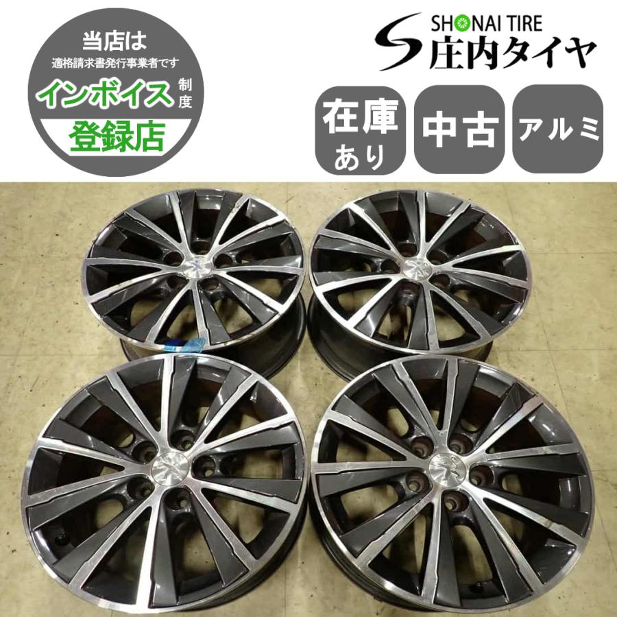 4本SET 会社宛送料無料 16×7J プジョー 308 純正 アルミ 5穴 PCD 108mm