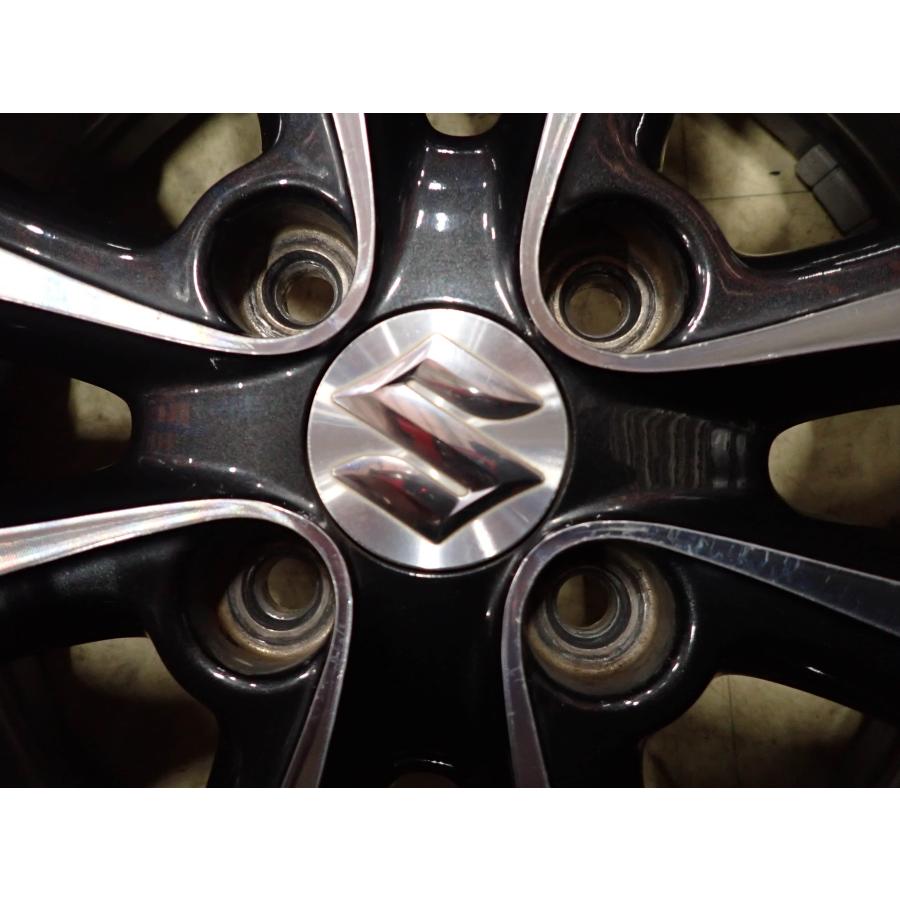 4本SET 会社宛 送料無料 15×4.5J スズキ 純正 アルミ 4穴 PCD 100mm +