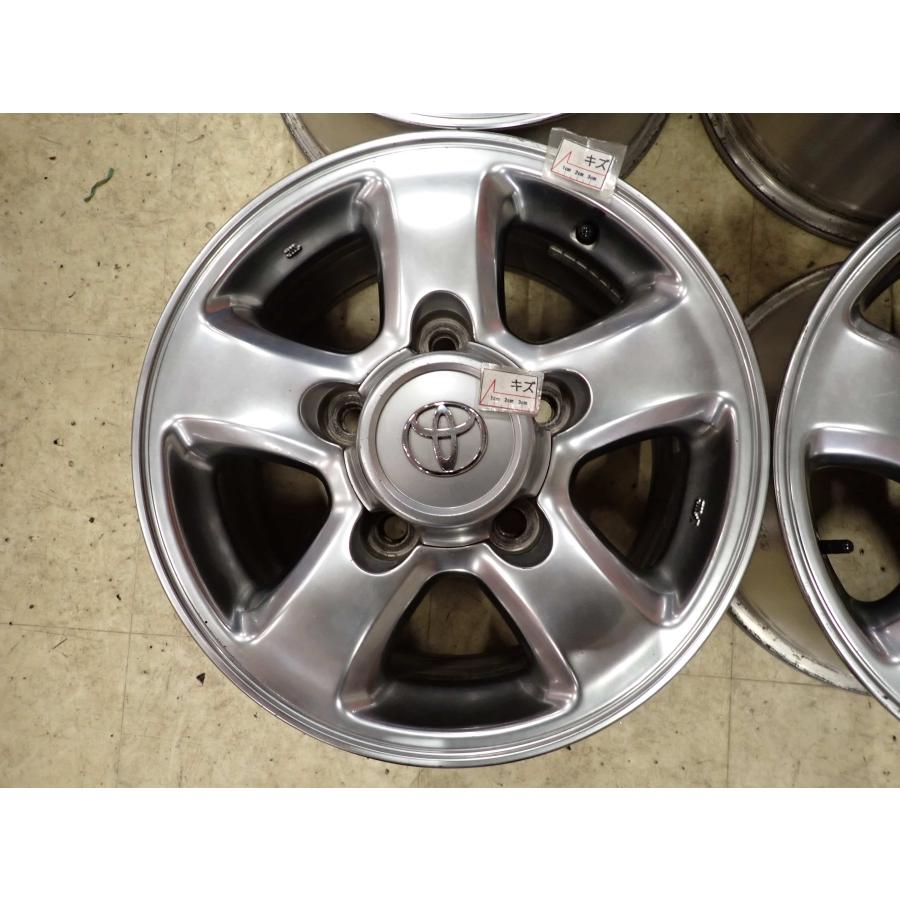 トヨタ 純正 16インチ アルミホイール 4本セット、ランクル100 4本SET 会社宛 送料無料 16×8J トヨタ ランドクルーザー100 純正