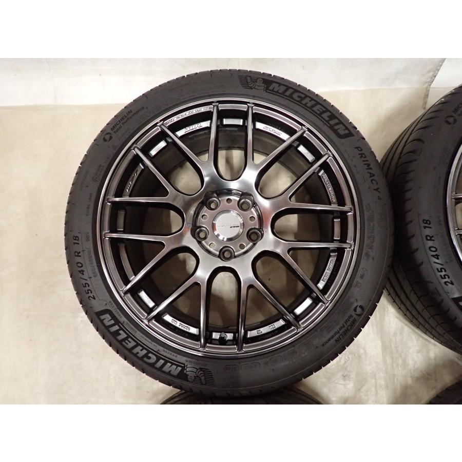 夏4本SET 会社宛送料無料 225/40R18×8.5J 92Y ミシュラン プライマシー 