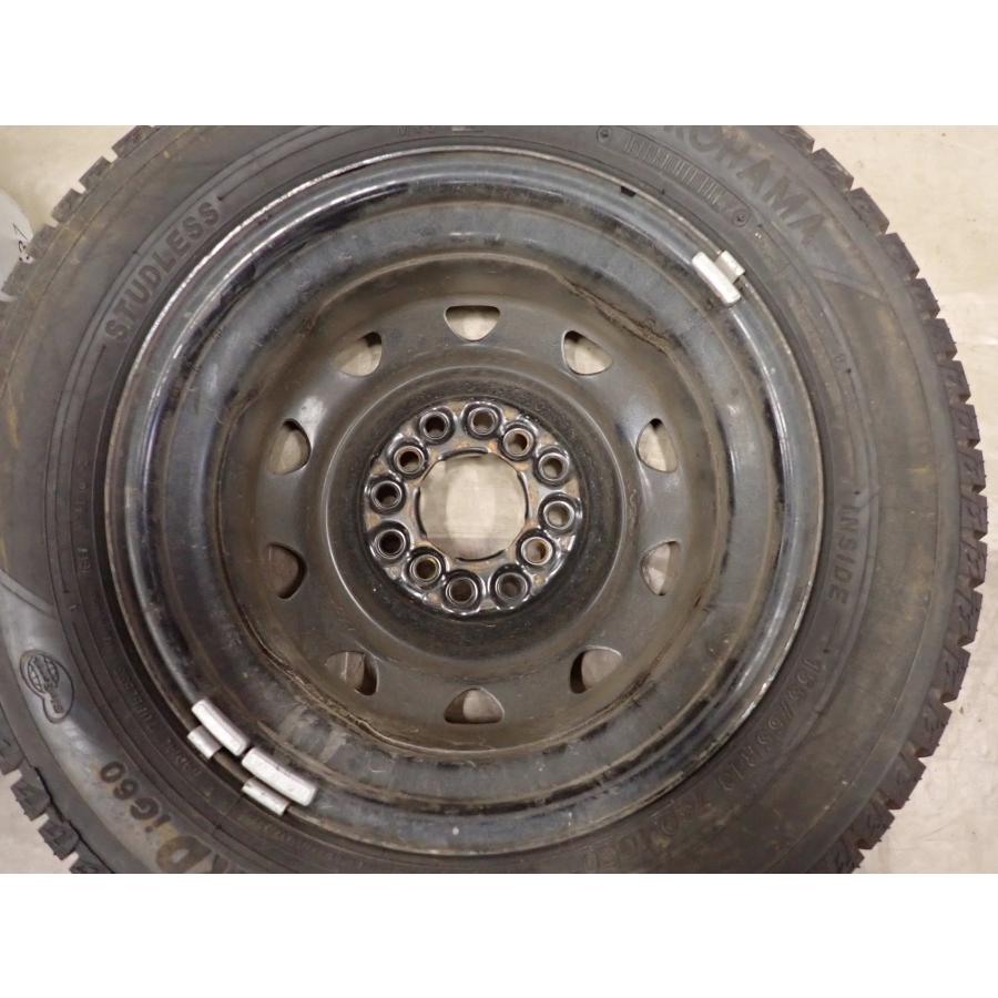 冬4本SET 会社宛 送料無料 155/65R13×4J 73Q ヨコハマ アイスガード