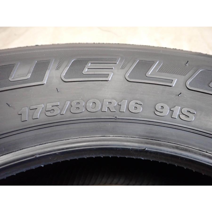 新車外し 夏 4本SET 会社宛 送料無料 175/80R16 91S ブリヂストン BS