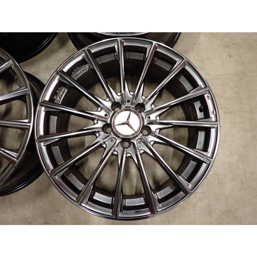 4本SET 会社宛 送料無料 18×7.5J ユーロテック EUROTECH アルミ 5穴 PCD 112mm +52 ハブ径 66.5mm アウディA4 A5 ベンツ 特価 NO,I4626の画像