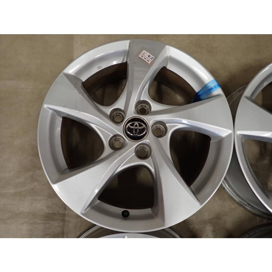 4本SET 会社宛 送料無料 17×6.5J トヨタ C-HR 純正 アルミ ホイール 5穴 PCD 114.3mm +45 ハブ径60mm カローラクロス流用可能！ NO,I4681_1