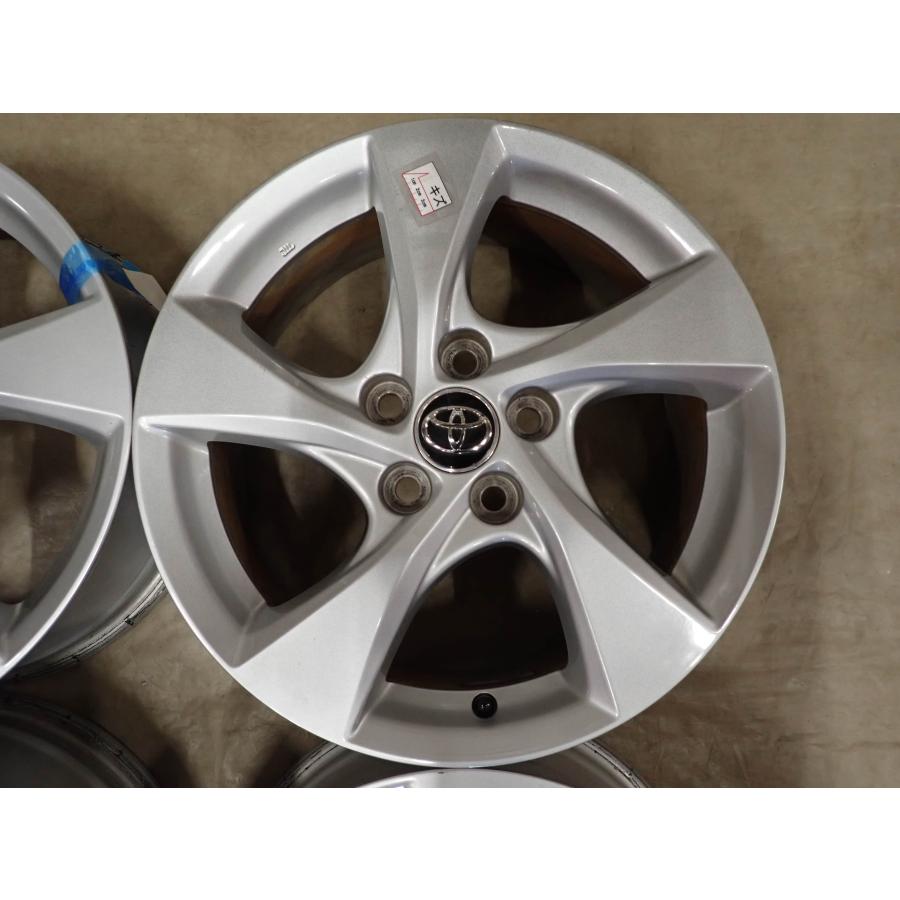 4本SET 会社宛 送料無料 17×6.5J トヨタ C-HR 純正 アルミ ホイール 5穴 PCD 114.3mm +45 ハブ径60mm カローラクロス流用可能！ NO,I4681_2