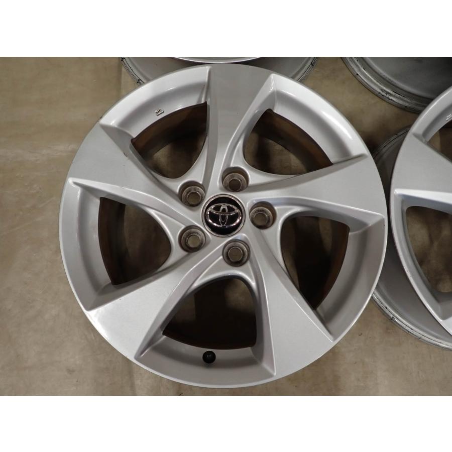 4本SET 会社宛 送料無料 17×6.5J トヨタ C-HR 純正 アルミ ホイール 5穴 PCD 114.3mm +45 ハブ径60mm カローラクロス流用可能！ NO,I4681_3