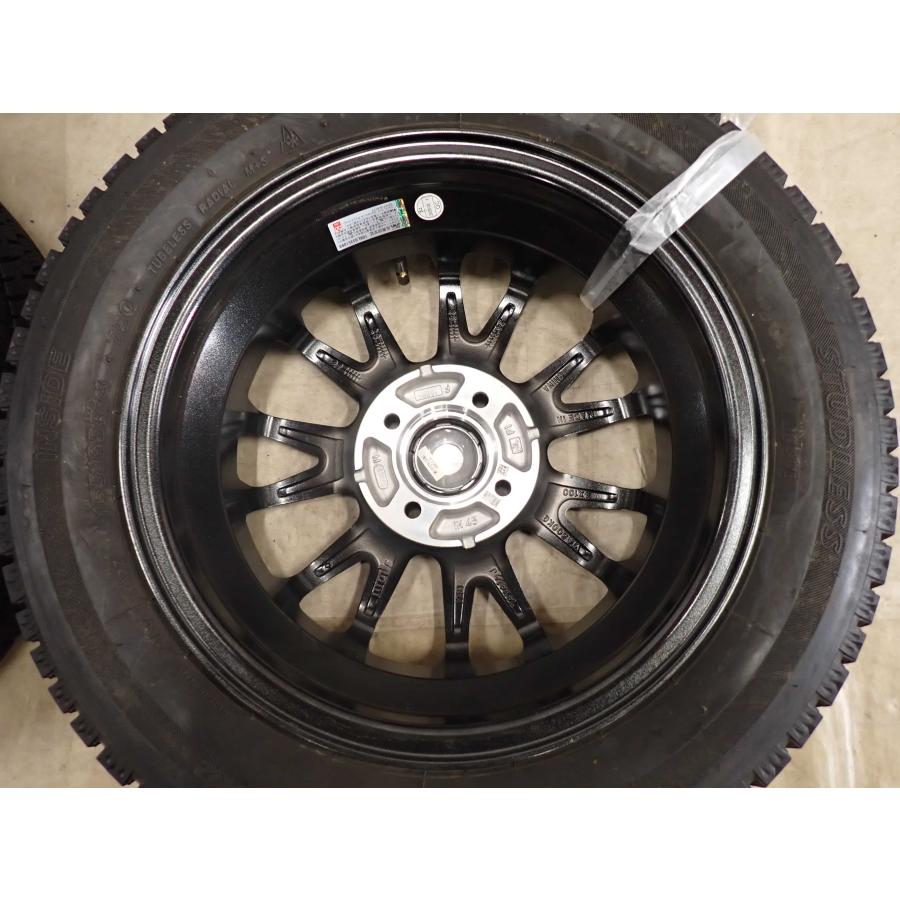 冬4本SET 会社宛送料無料 155/65R14×4.5J 75Q ブリヂストン ブリザック