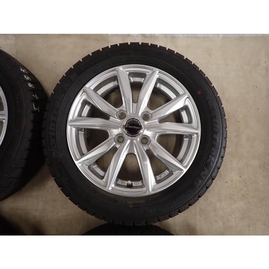 冬4本SET 会社宛 送料無料 155/65R14×4.5J 75Q オートバックス ノース