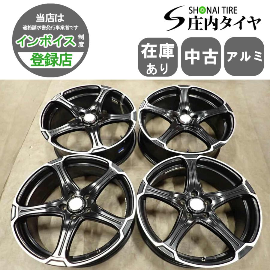 4本 会社宛 送料無料 19×7.5J アルジェノン フェニーチェ TT-1 アルミ