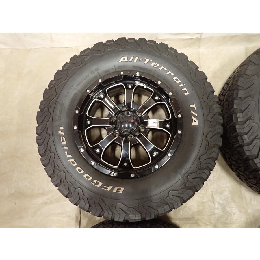 BFグッドリッチAT 285/75r17 mkw mk-46 17x8j 夏4本SET 会社宛 送料無料 285/70R17×8J LT BFグッドリッチ T/A KO2