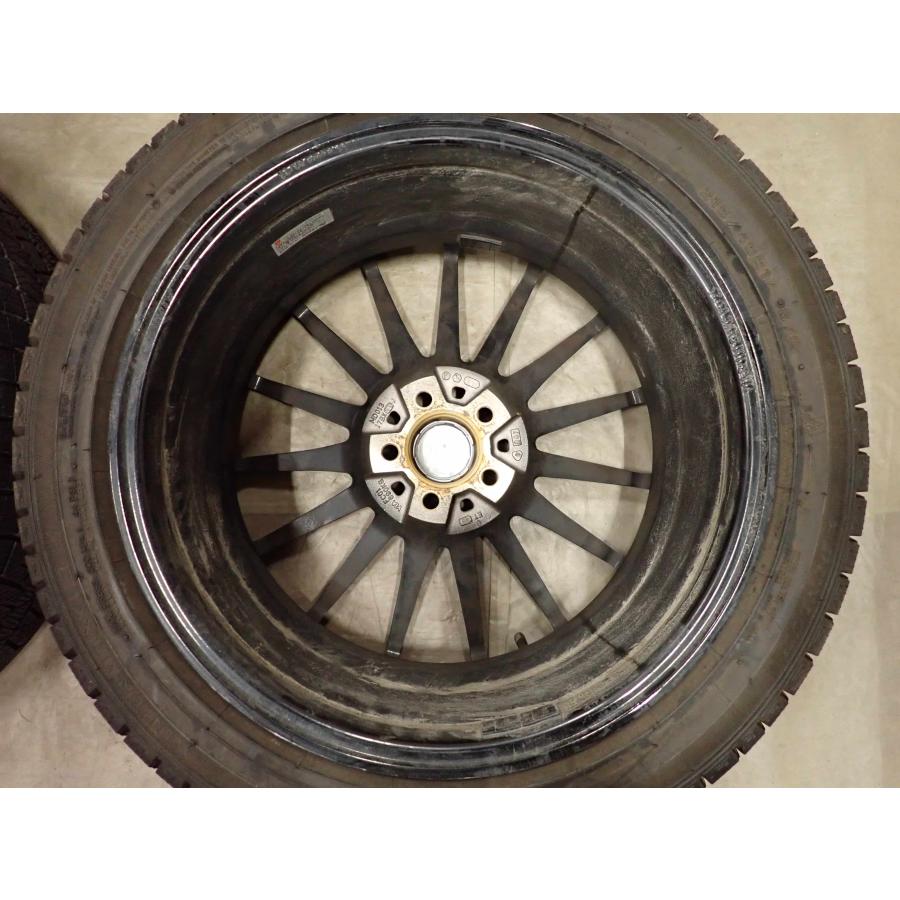 冬4本 会社宛 送料無料 215/45R17×7J 87Q ダンロップ WINTER MAXX WM03 2024年製 ENKEI FC01 アルミ プリウス カローラ スポーツ NO,I4923_5