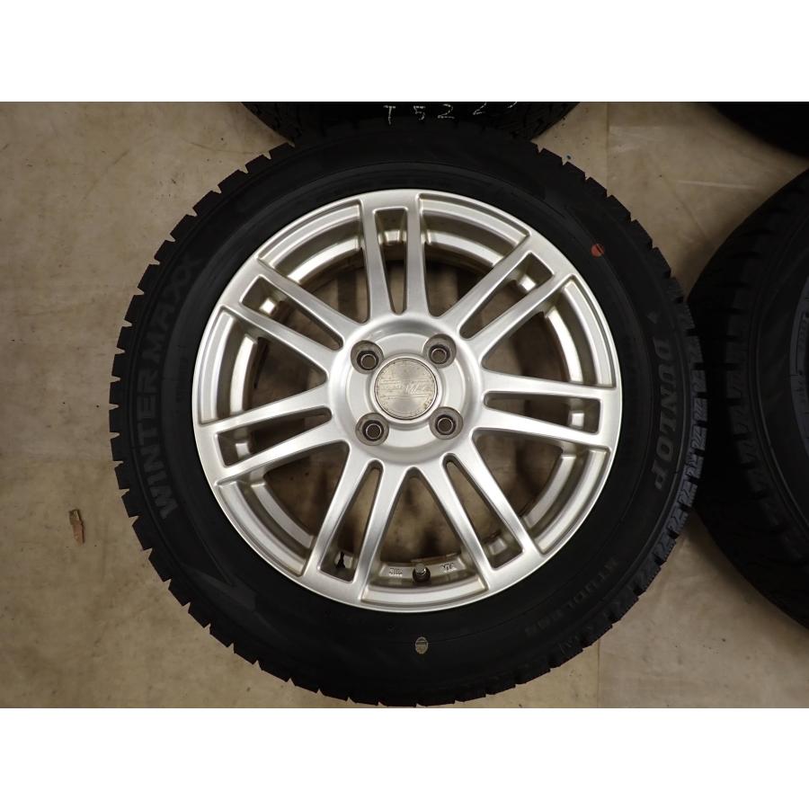 冬 4本SET 会社宛 送料無料 165/65R15×4.5J 81Q ダンロップ WINTER