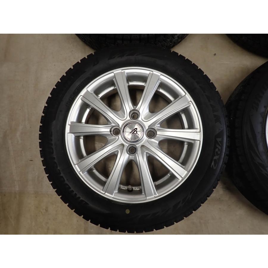 VRX2 155/65r14 2022年製造 冬4本SET 会社宛送料無料 155/65R14×4.5J 75Q ブリヂストン ブリザック
