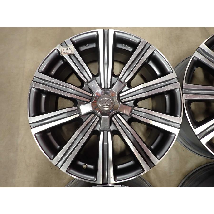 4本SET 会社宛 送料無料 21×8.5J レクサス LX570 純正 アルミ 5穴 PCD 