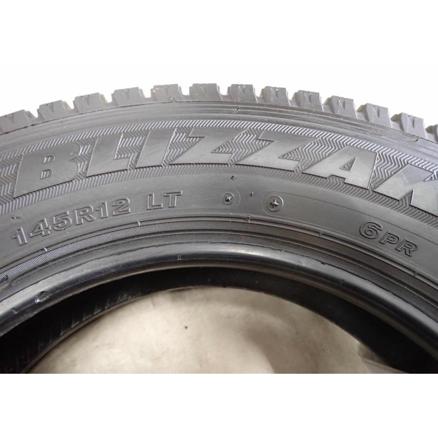 冬4本SET 会社宛 送料無料 145R12 6PR LT ブリヂストン ブリザック VL1