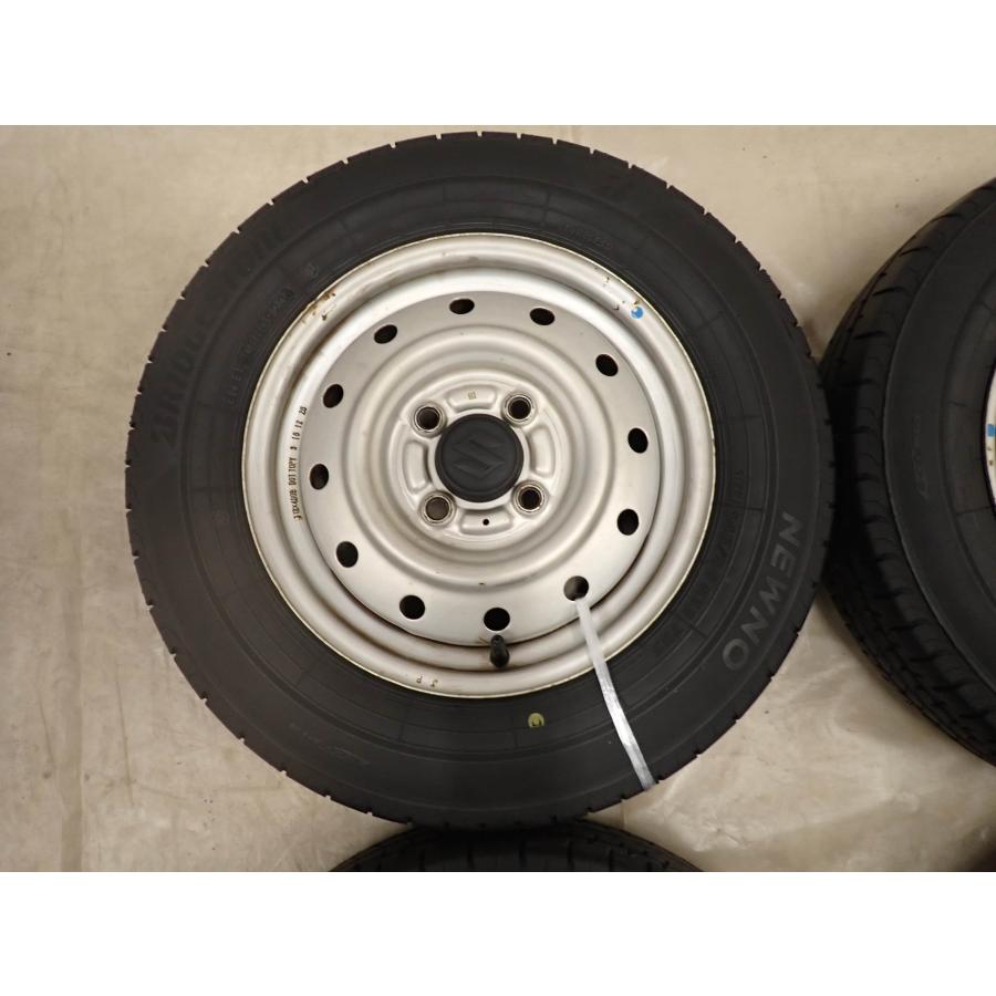 夏4本SET 会社宛 送料無料 145/80R13×4J 75S ブリヂストン ECOPIA