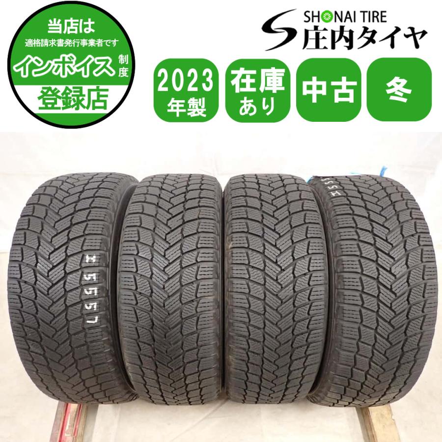 冬4本 会社宛送料無料 215/60R17 100T ミシュラン XICE SNOW 2023年製 