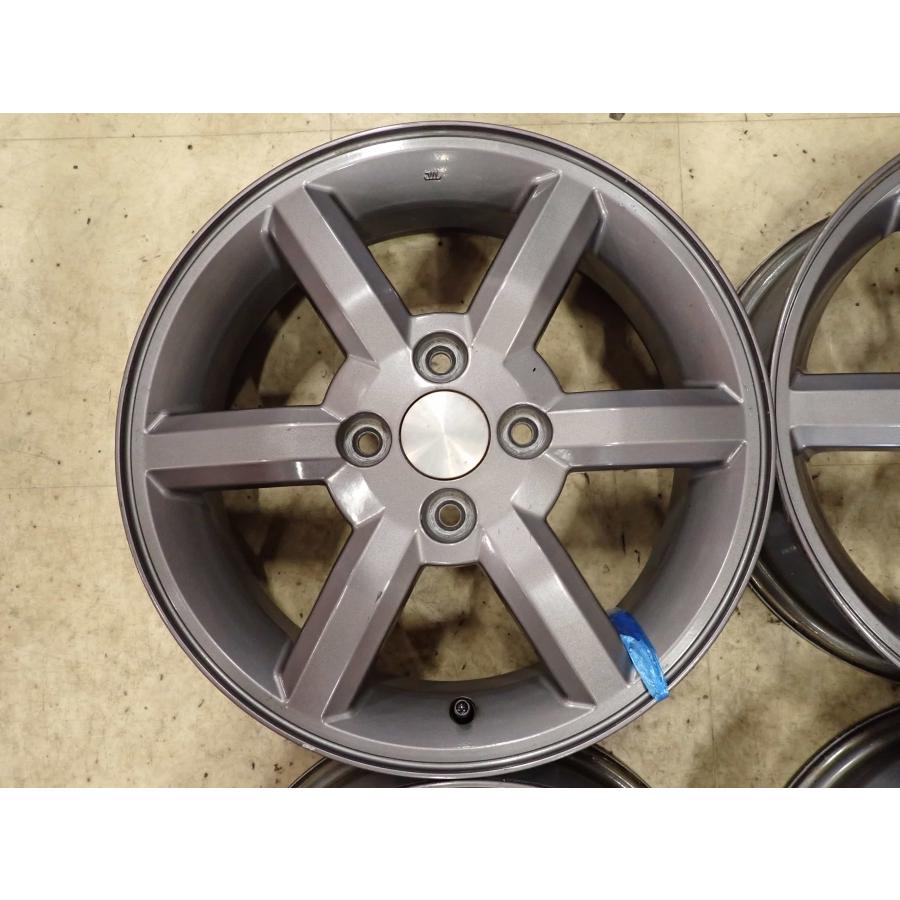 4本SET 会社宛 送料無料 15×4.5J スズキ Kei ワークス 純正 アルミ