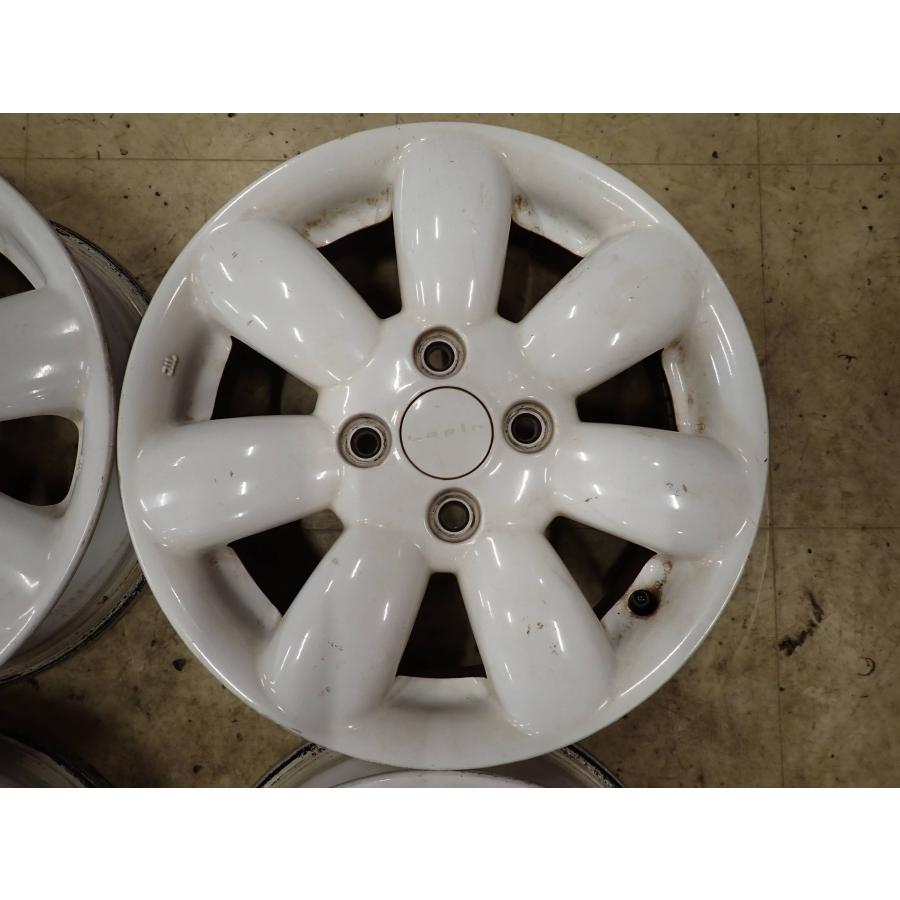 中古ホイール14x4.5 スズキラパン純正スチール4本セット 4本SET 会社宛 送料無料 14×4.5J スズキ アルト ラパン 純正 アルミ 4