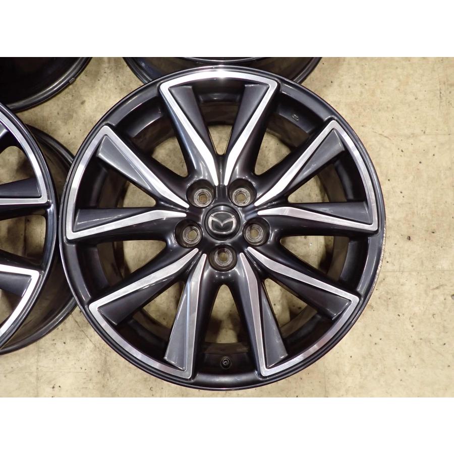 マツダ CX-5 純正アルミホイール② 4本SET 会社宛 送料無料 19×7J マツダ CX-5 純正 アルミ 5穴 PCD 114.3