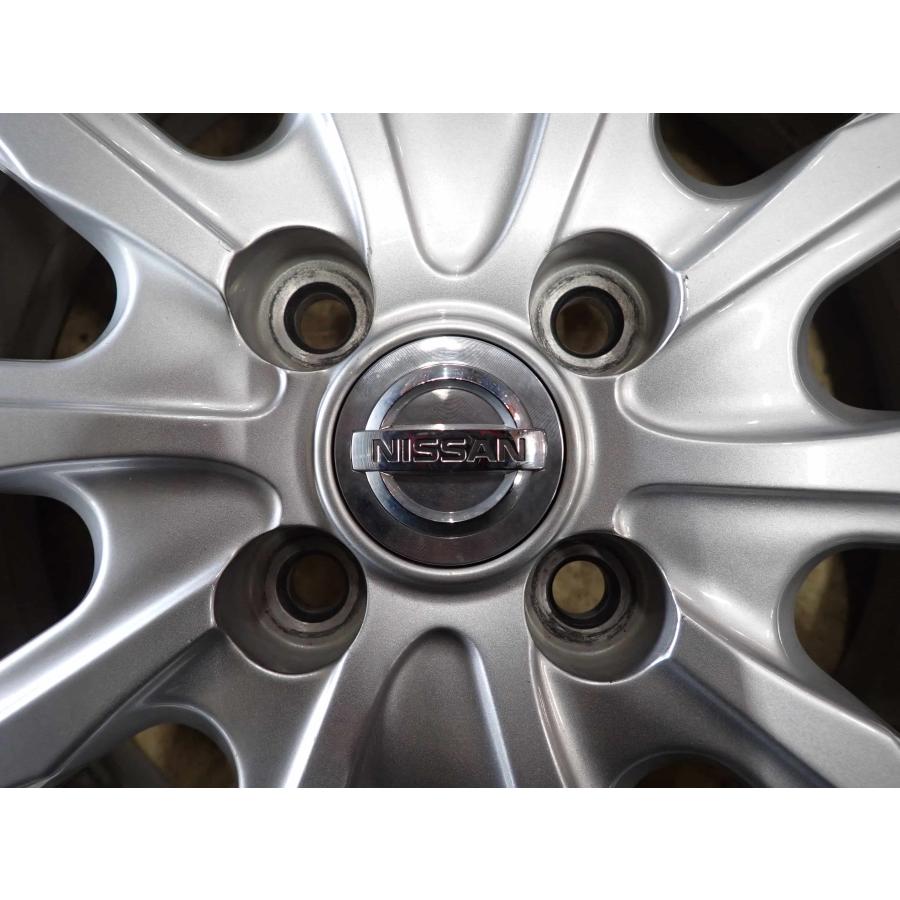 4本SET 会社宛 送料無料 15×4.5J 日産 純正 アルミ 4穴 PCD 100mm +46