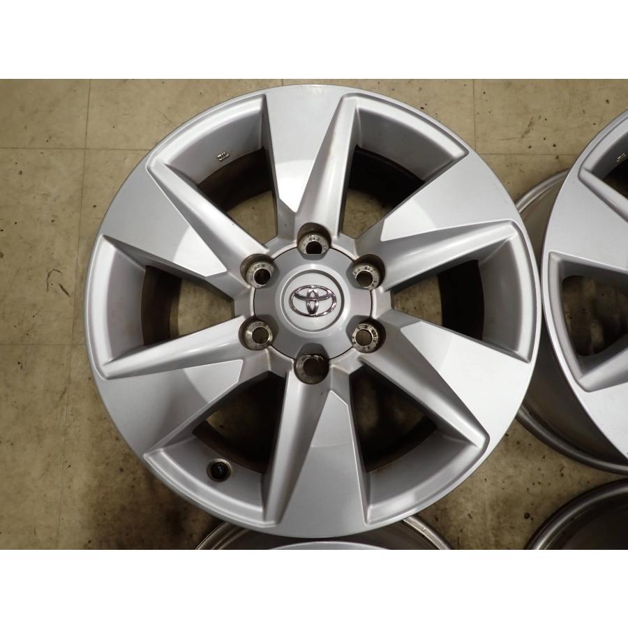 4本SET 会社宛 送料無料 17×7.5J トヨタ 純正 アルミ 6穴 PCD 139.7mm