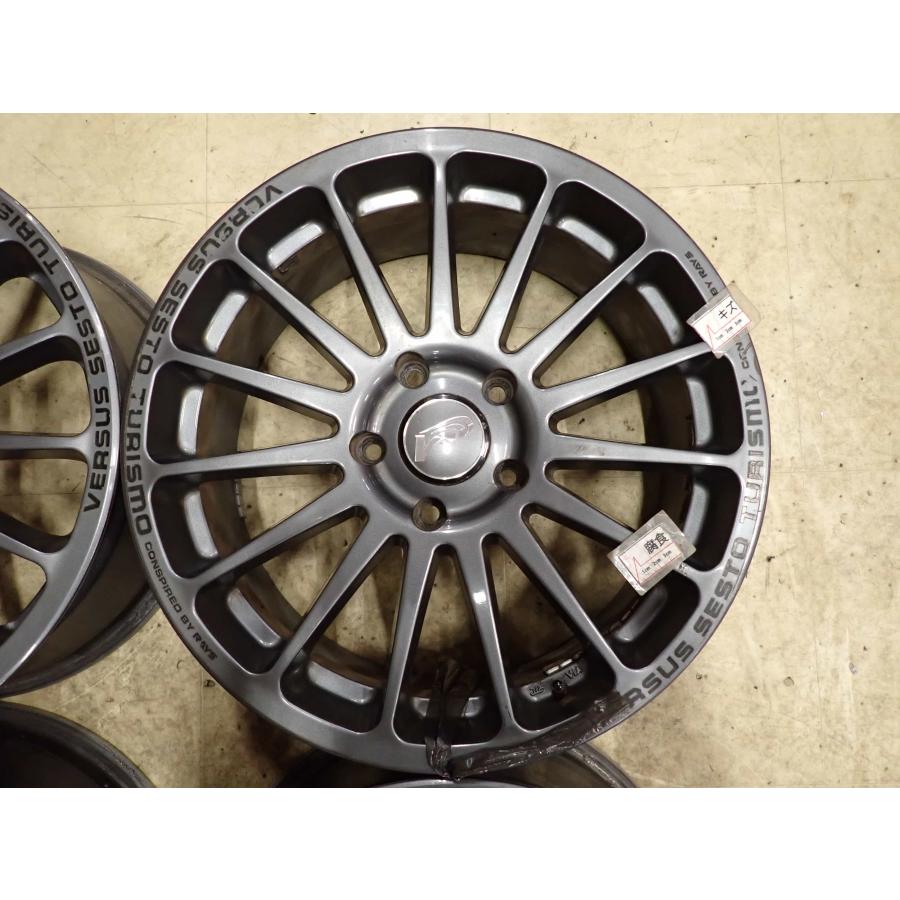 4本SET 会社宛 送料無料 17×7J RAYS VERSUS SESTO TURISMO アルミ 5穴