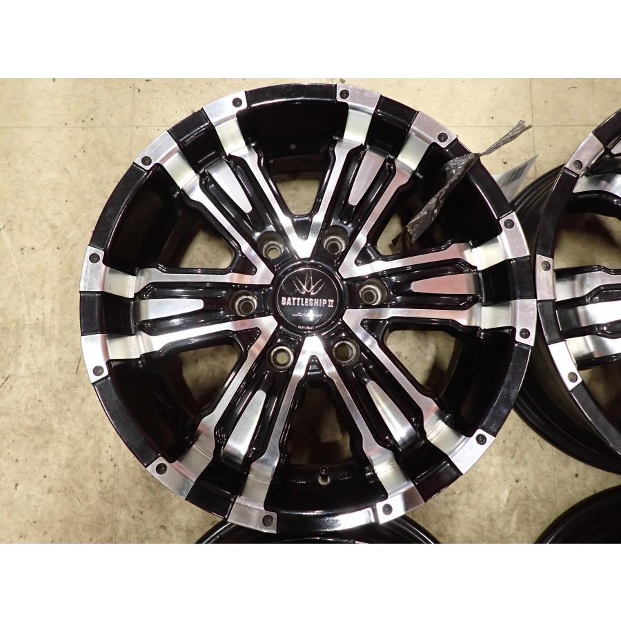 4本SET 会社宛 送料無料 17×6.5J ロクサーニ バトルシップ2 アルミ 6穴