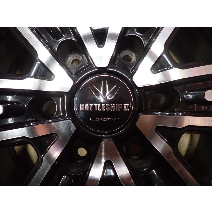 4本SET 会社宛 送料無料 17×6.5J ロクサーニ バトルシップ2 アルミ 6穴
