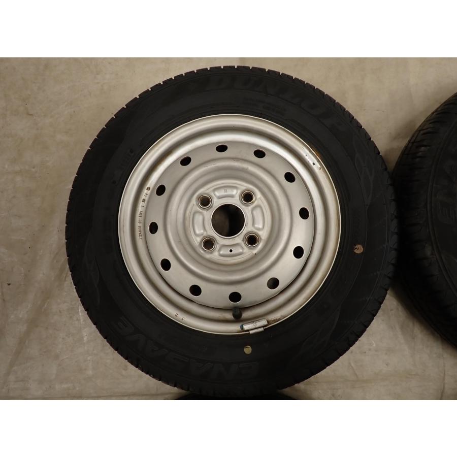夏4本SET 会社宛 送料無料 145/80R13×4J 75S ダンロップ エナセーブ