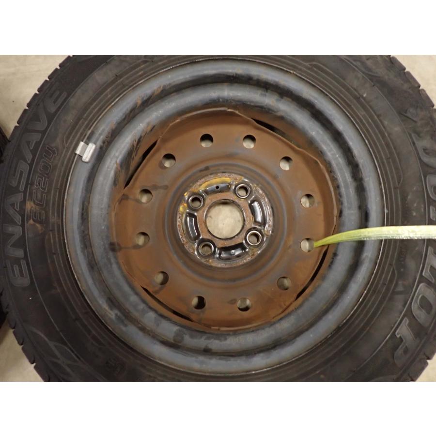 夏4本SET 会社宛 送料無料 145/80R13×4J 75S ダンロップ エナセーブ