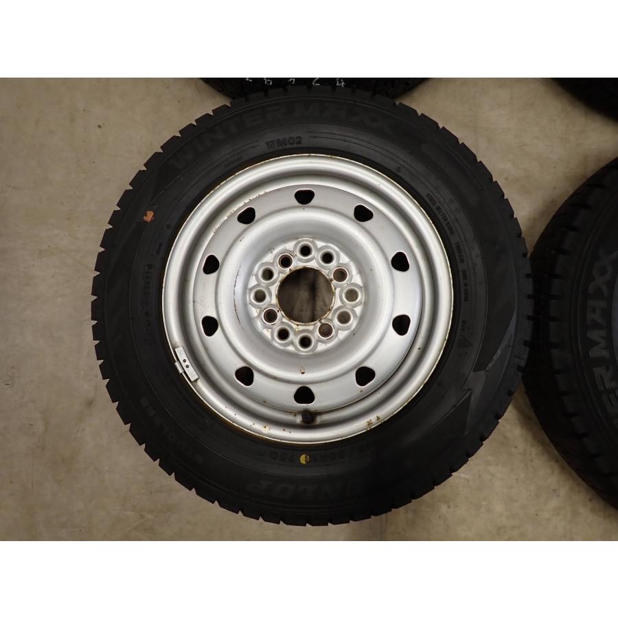 冬4本SET 会社宛 送料無料 145/80R13×4J 75Q ダンロップ WINTER MAXX