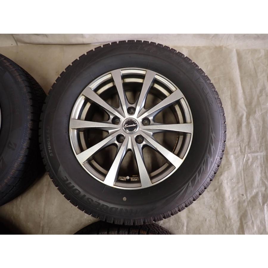 冬4本 会社宛 送料無料 215/65R16×6.5J 98Q ブリヂストン ブリザック