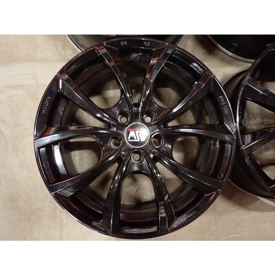 4本SET 会社宛 送料無料 17×7.5J OZ Racing MSW 27 アルミ 5穴 PCD