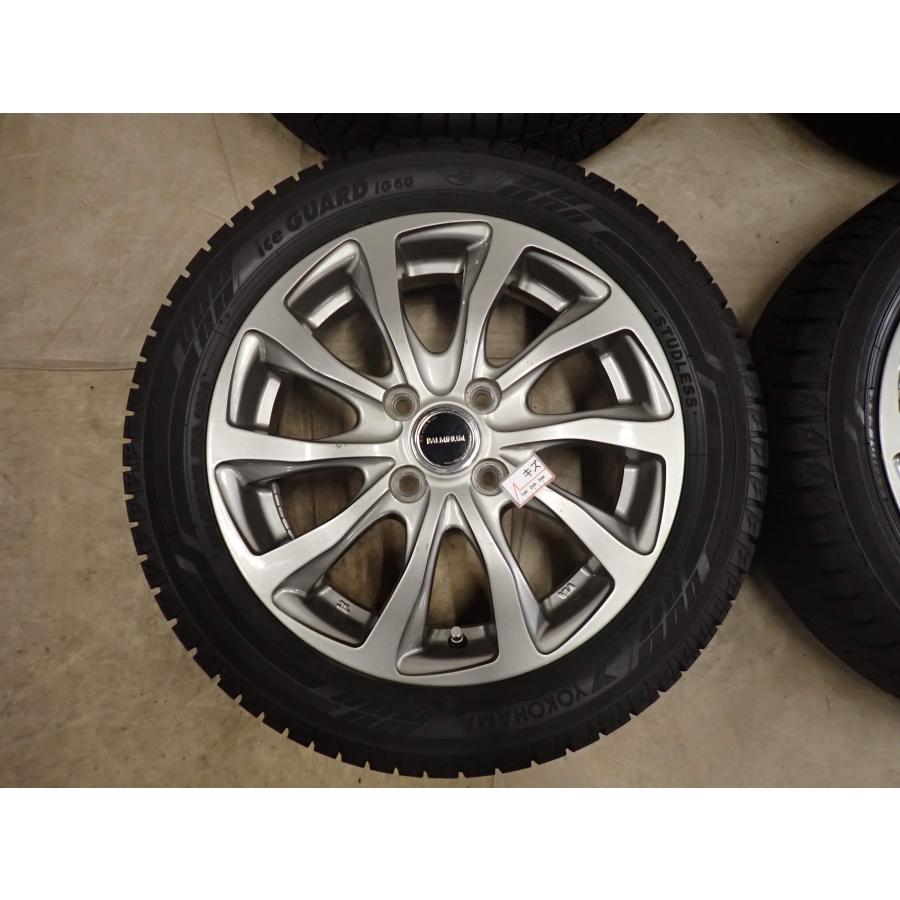 冬 4本SET 会社宛 送料無料 165/60R15×4.5J 77Q ヨコハマ アイスガード