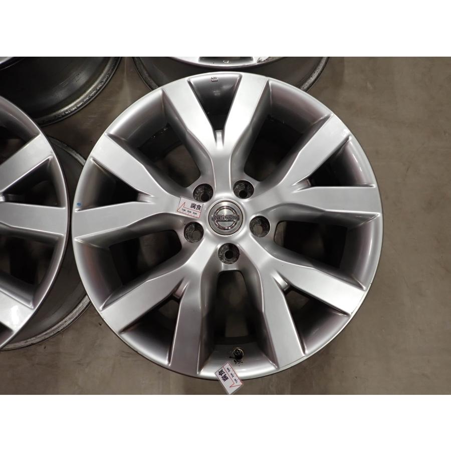 4本SET 会社宛 送料無料 18×7.5J 日産 純正 アルミ 5穴 PCD114.3mm +50