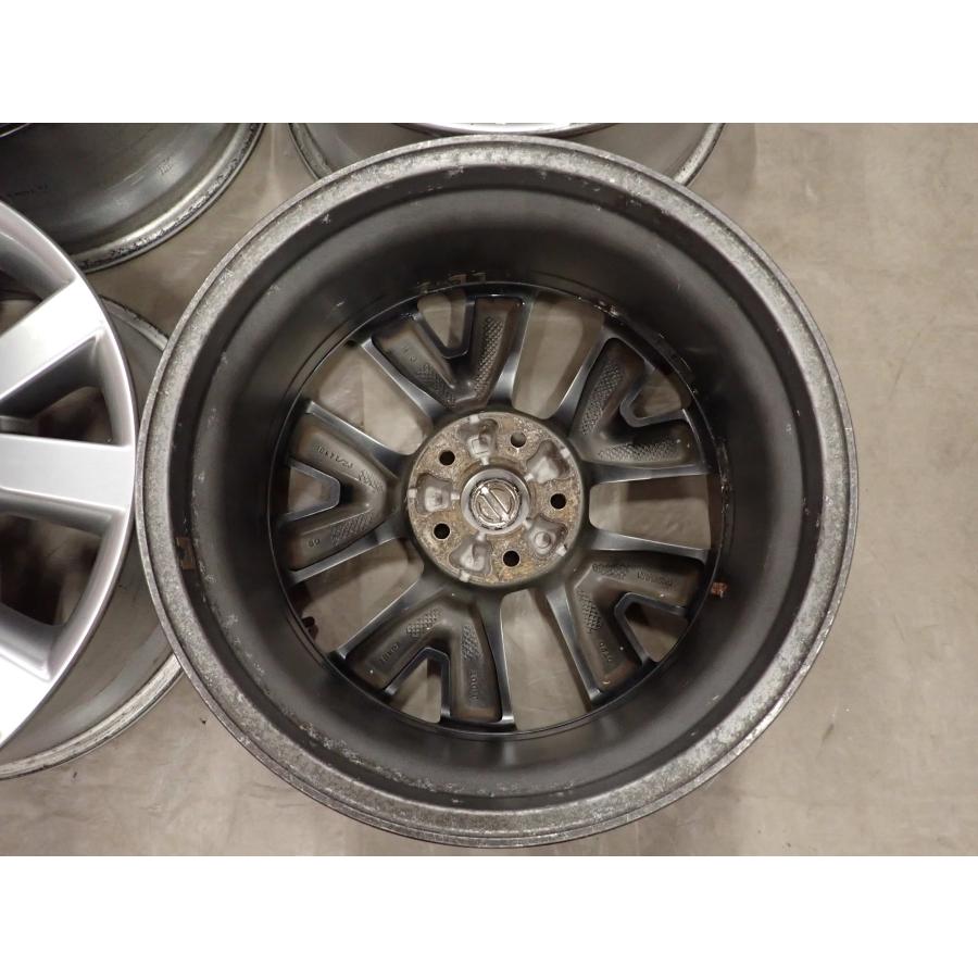 4本SET 会社宛 送料無料 18×7.5J 日産 純正 アルミ 5穴 PCD114.3mm +50