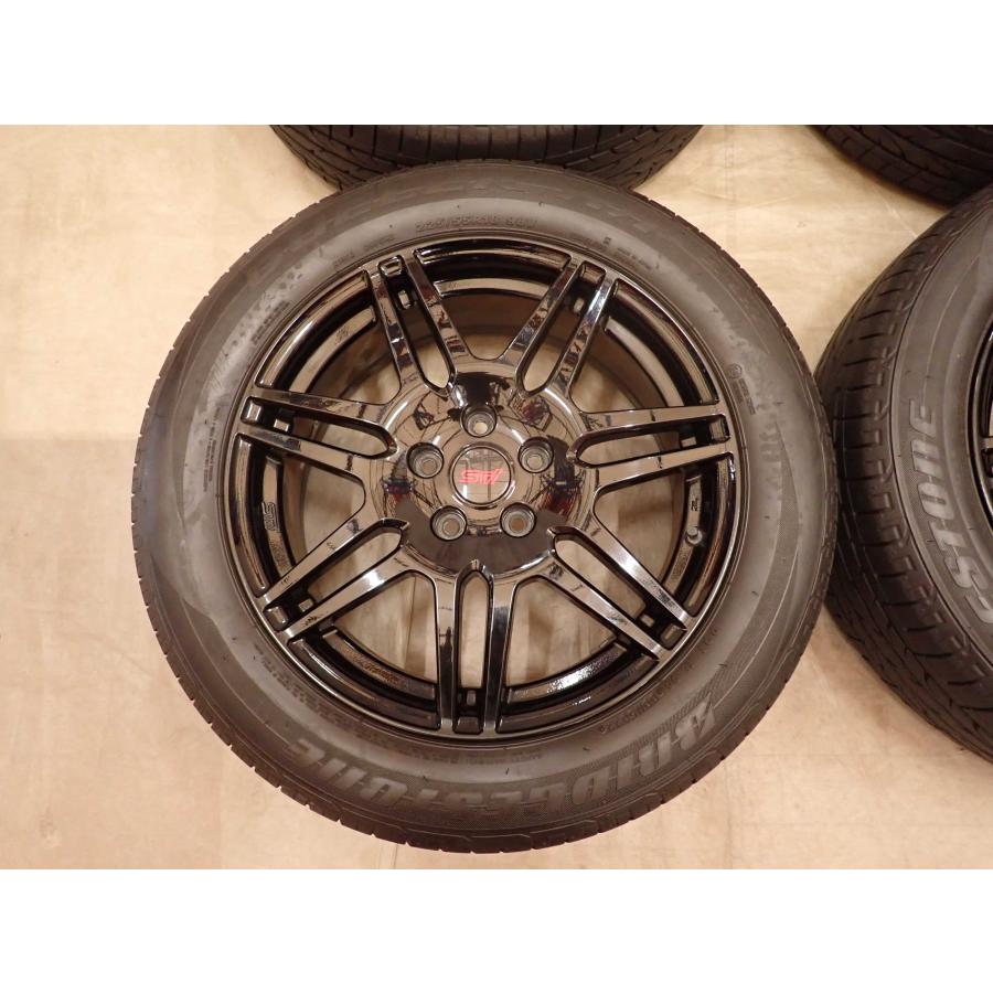 夏4本 会社宛 送料無料 225/55R18×7J 98V ブリヂストン デューラー H/P