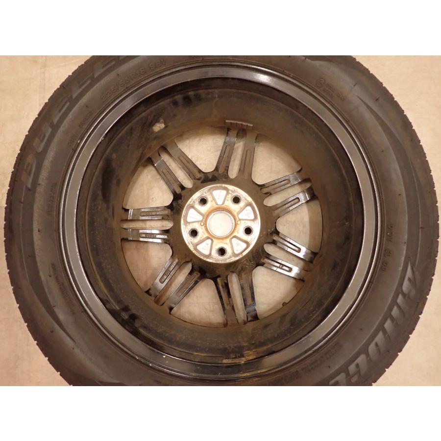 夏4本 会社宛 送料無料 225/55R18×7J 98V ブリヂストン デューラー H/P