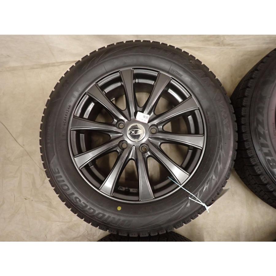 冬 4本SET 会社宛 送料無料 205/60R16×6.5J 92Q ブリヂストン