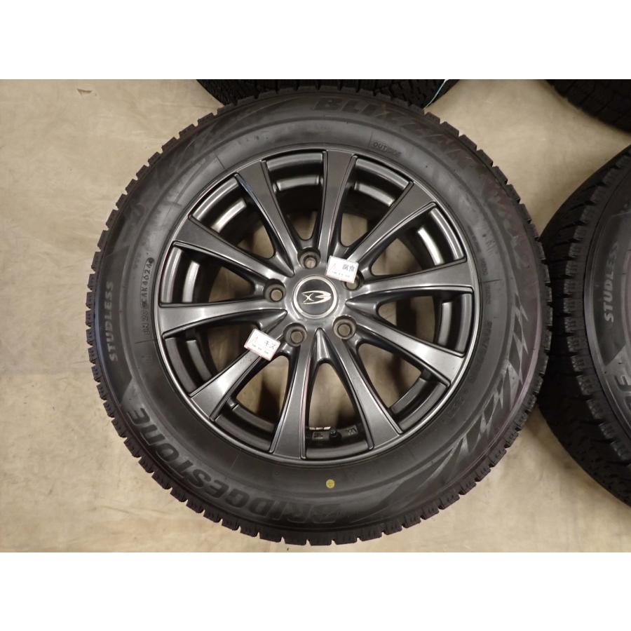 冬 4本SET 会社宛 送料無料 205/60R16×6.5J 92Q ブリヂストン