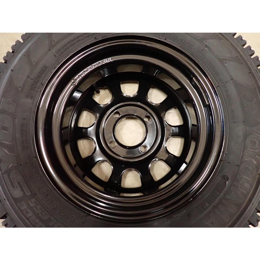 冬 新品 2025年製 4本SET 会社宛 送料無料 145/80R12×4J 80/78 LT